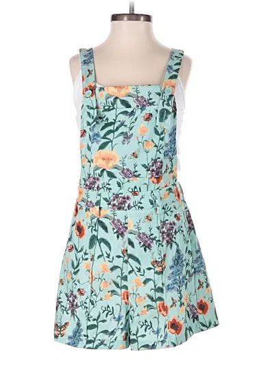 Pre-owned Cider Romper In Green
