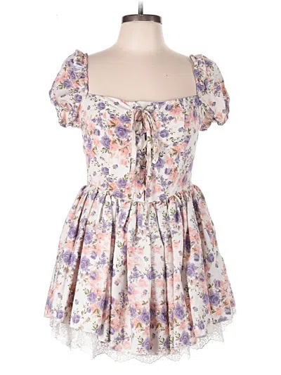 Pre-owned Cider Romper In Purple