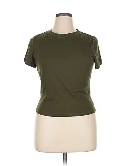 Pre-owned Cider Short Sleeve T-shirt In Green