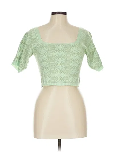 Pre-owned Cider Short Sleeve T-shirt In Green