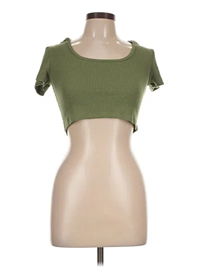 Pre-owned Cider Short Sleeve T-shirt In Green