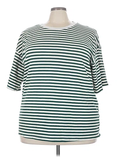 Pre-owned Cider Short Sleeve T-shirt In Green