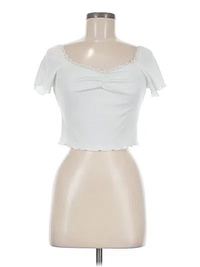 Pre-owned Cider Short Sleeve T-shirt In Ivory