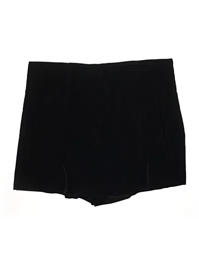 Pre-owned Cider Skort In Black