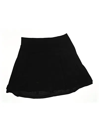 Pre-owned Cider Skort In Black
