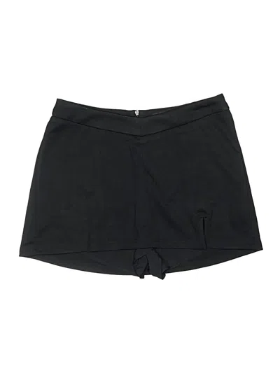 Pre-owned Cider Skort In Black
