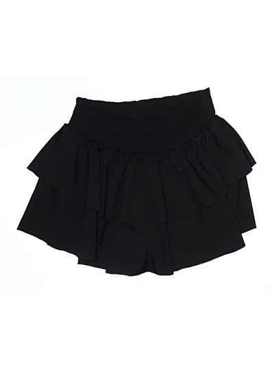 Pre-owned Cider Skort In Black