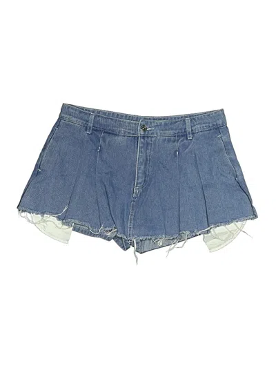 Pre-owned Cider Skort In Blue