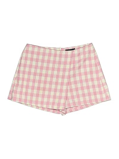Pre-owned Cider Skort In Pink