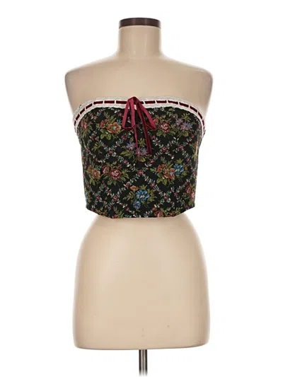 Pre-owned Cider Sleeveless Blouse In Black