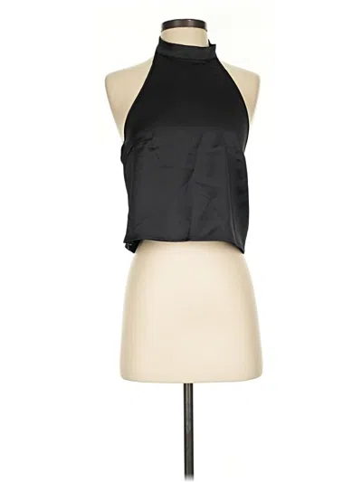 Pre-owned Cider Sleeveless Blouse In Black