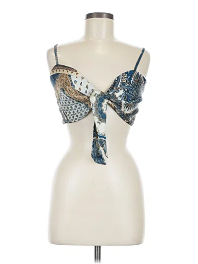 Pre-owned Cider Sleeveless Blouse In Blue