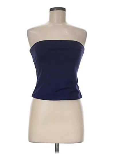 Pre-owned Cider Sleeveless Blouse In Blue