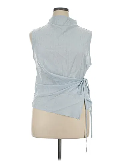 Pre-owned Cider Sleeveless Blouse In Blue