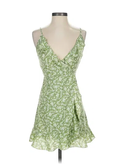 Pre-owned Cider Sleeveless Blouse In Green