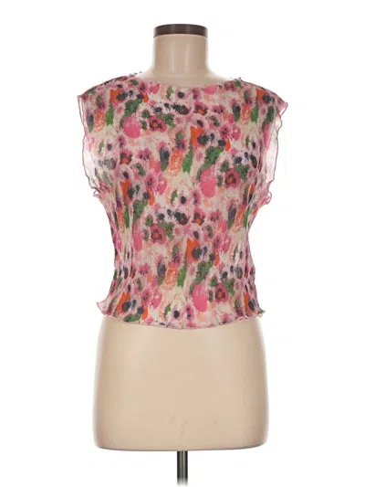 Pre-owned Cider Sleeveless Blouse In Pink