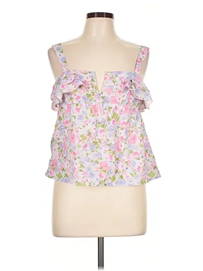Pre-owned Cider Sleeveless Blouse In Pink