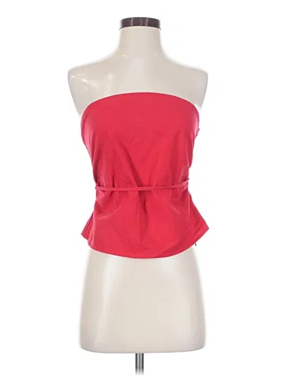 Pre-owned Cider Sleeveless Blouse In Red