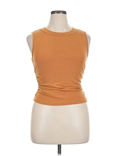 Pre-owned Cider Sleeveless T-shirt In Gold