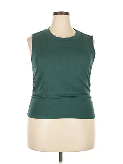 Pre-owned Cider Sleeveless T-shirt In Green