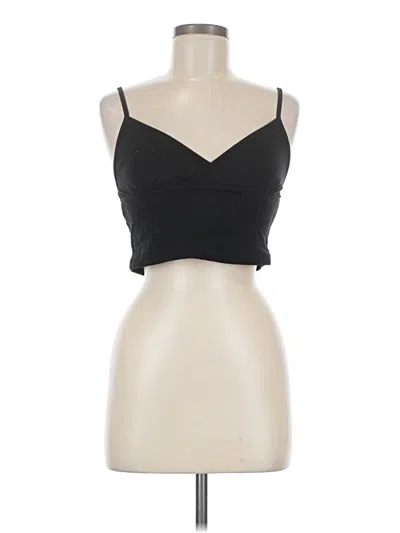 Pre-owned Cider Sleeveless Top Black Sweetheart Neckline Tops