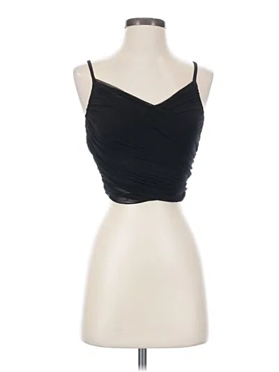 Pre-owned Cider Sleeveless Top Black Sweetheart Neckline Tops