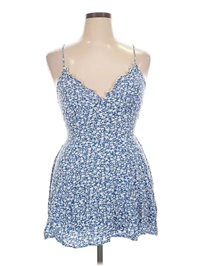 Pre-owned Cider Sleeveless Top Blue Sweetheart Neckline Tops