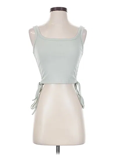 Pre-owned Cider Sleeveless Top Green Sweetheart Neckline Tops