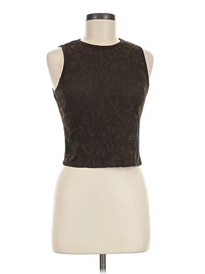 Pre-owned Cider Sleeveless T-shirt In Brown