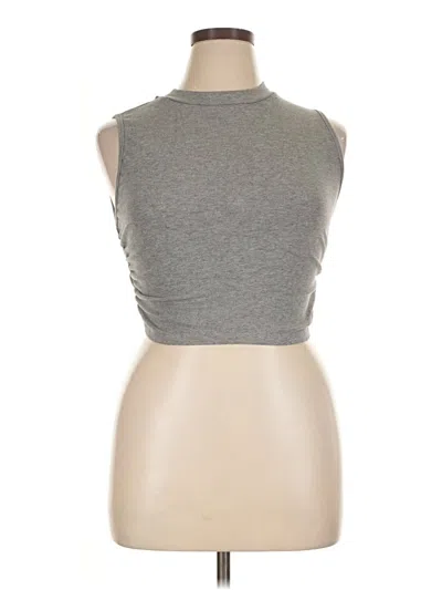 Pre-owned Cider Sleeveless T-shirt In Gray