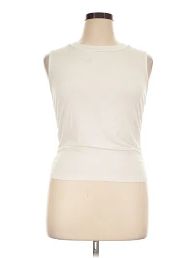 Pre-owned Cider Sleeveless T-shirt In Ivory