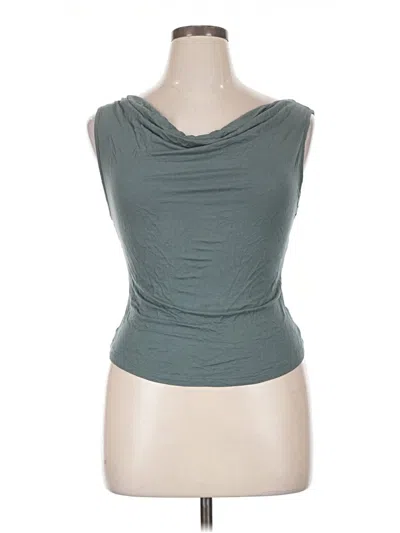 Pre-owned Cider Sleeveless T-shirt In Teal