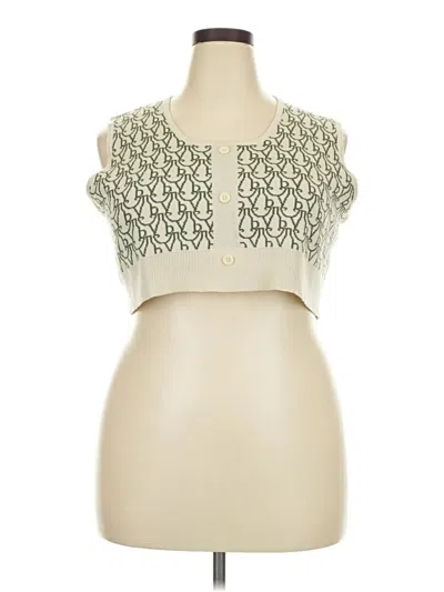 Pre-owned Cider Sleeveless T-shirt In White