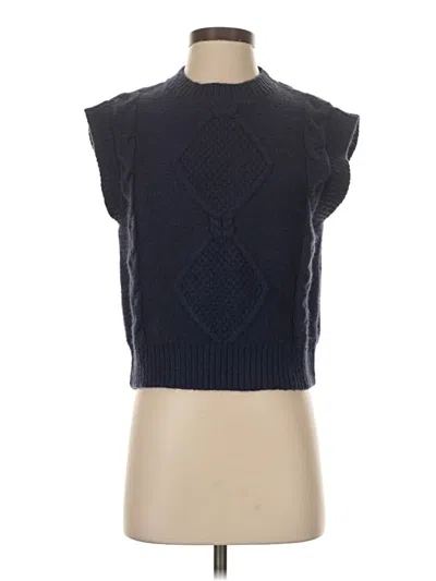 Pre-owned Cider Sweater Vest In Blue