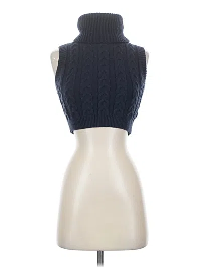 Pre-owned Cider Sweater Vest In Blue