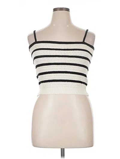 Pre-owned Cider Sweater Vest In Ivory
