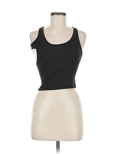 Pre-owned Cider Tank Top Black Strapless Neckline Tops