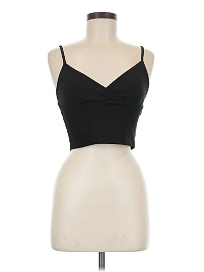 Pre-owned Cider Tank Top Black Strapless Neckline Tops