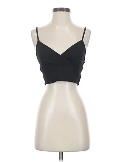 Pre-owned Cider Tank Top Black Strapless Neckline Tops