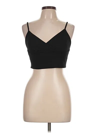 Pre-owned Cider Tank Top Black Strapless Neckline Tops