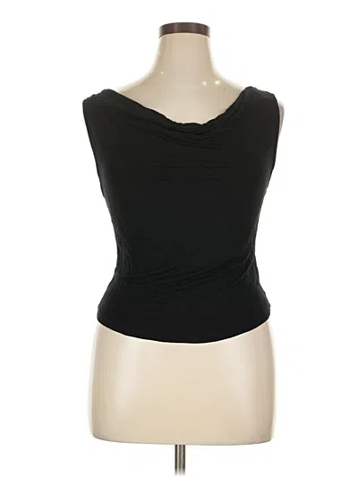 Pre-owned Cider Tube Top Black Strapless Neckline Tops