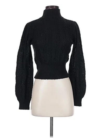Pre-owned Cider Turtleneck Sweater In Black