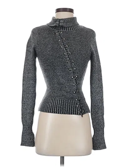 Pre-owned Cider Turtleneck Sweater In Gray