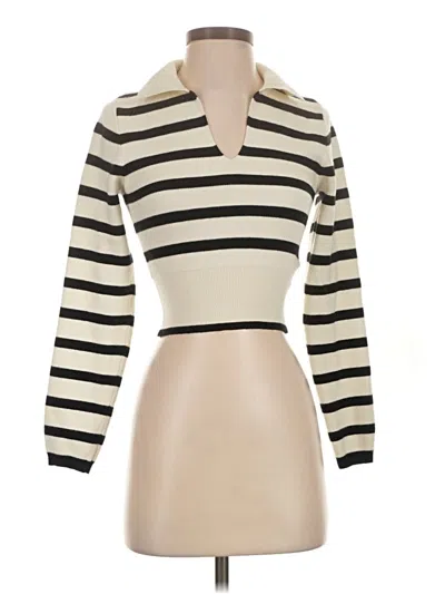 Pre-owned Cider Turtleneck Sweater In Ivory