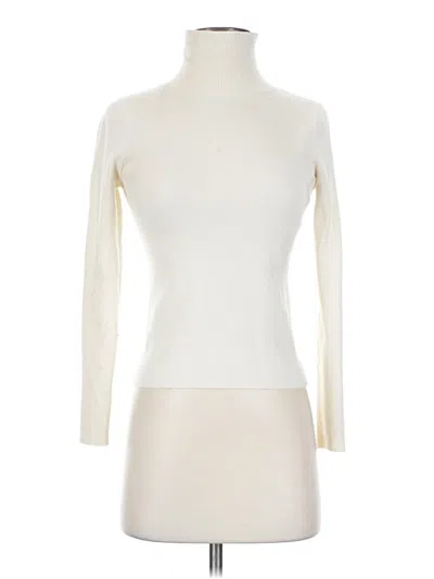 Pre-owned Cider Turtleneck Sweater In Ivory