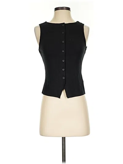Pre-owned Cider Tuxedo Vest In Black