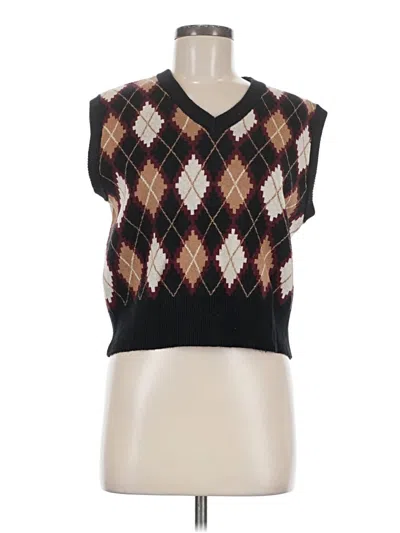 Pre-owned Cider Vest In Black