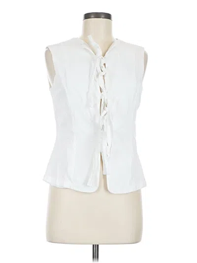Pre-owned Cider Vest In White