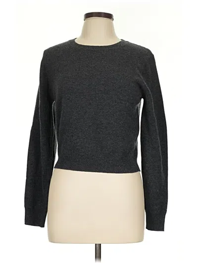 Pre-owned Cider Wool Pullover Sweater In Gray