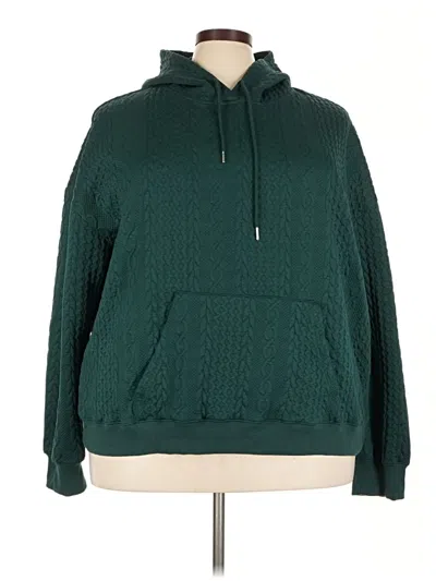 Pre-owned Cider Zip Up Hoodie In Green